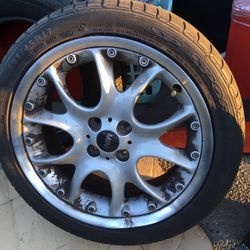 Used Mini 17” rim- BENT, 