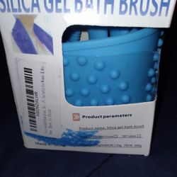 Silica Gel Bath Brush 