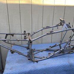 2000 Honda TRX 400 EX frame and subframe with tittle