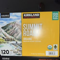 Kirkland K-cups (new and unopened ) Summit Roast 