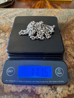 Heavy 925 silver Cuban