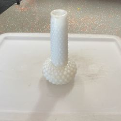 Hobnail Milk Glass