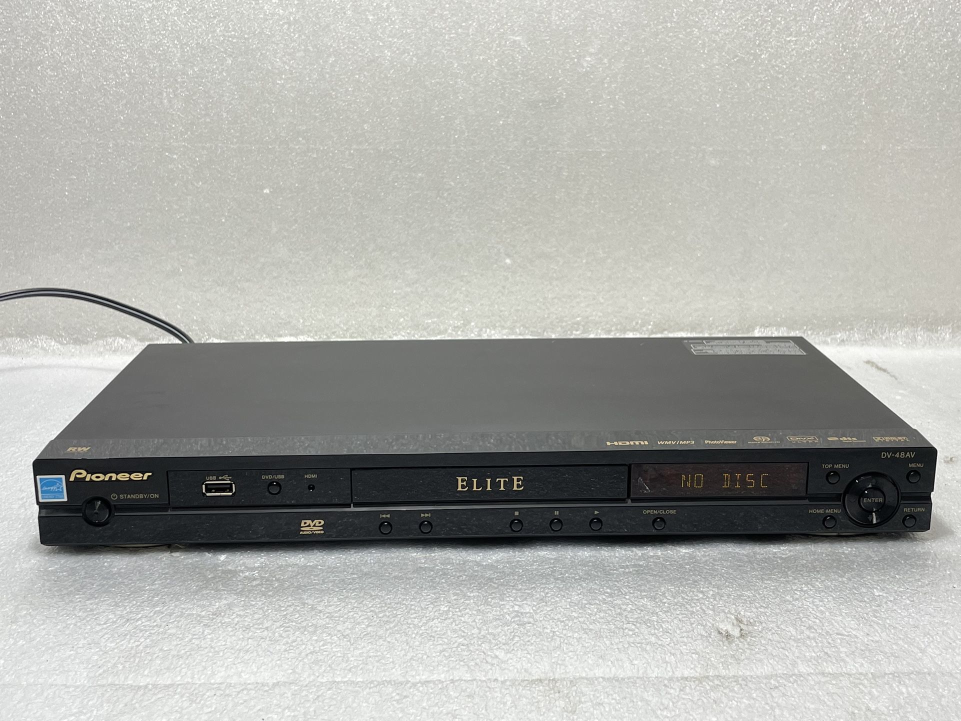 Pioneer Elite DV-48AV ~ HDMI DVD Player ~ Plays SACD ~ No Remote ~ VGC