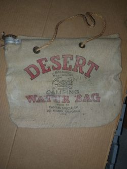 Vintage water bag