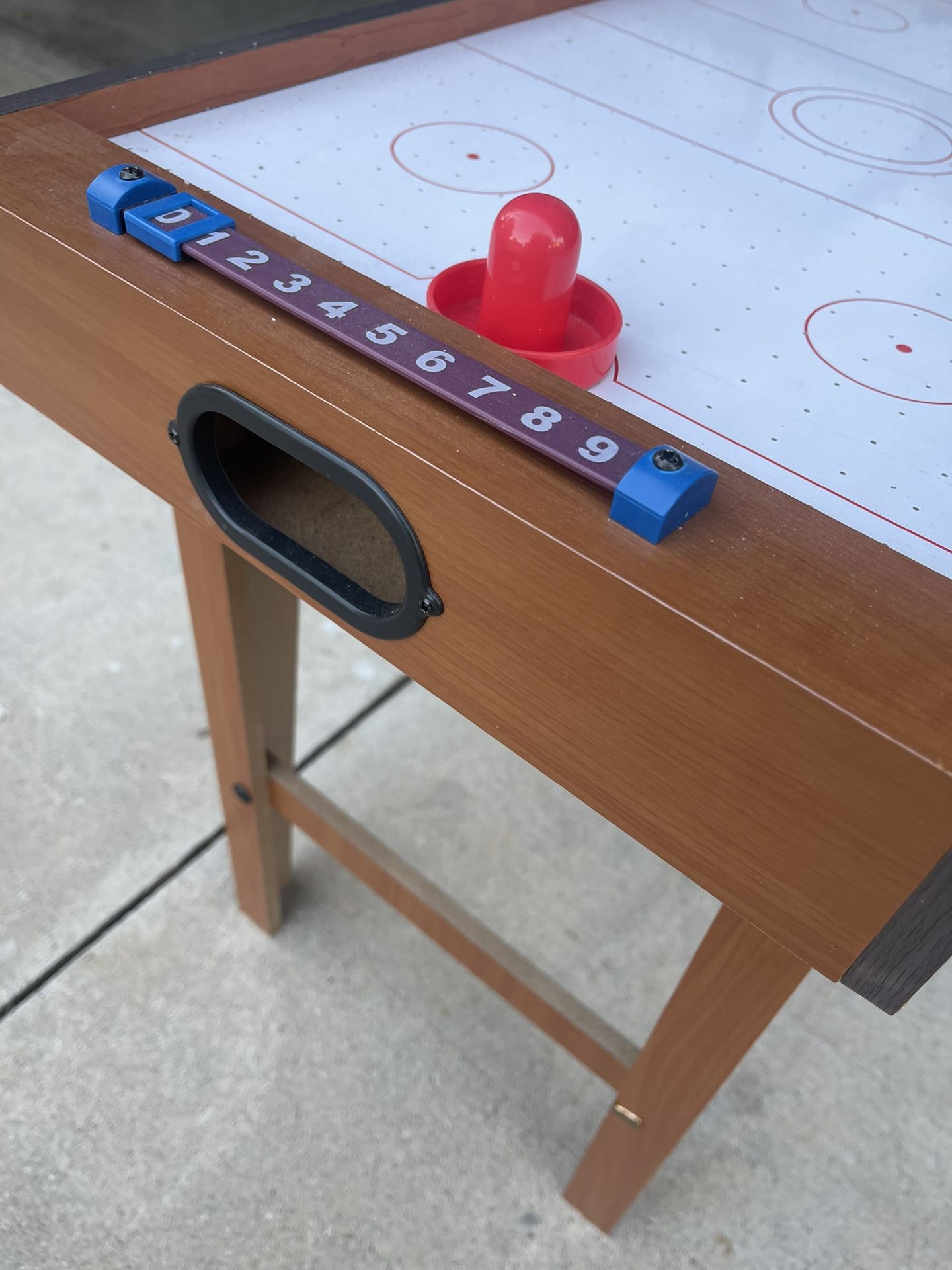 Air Hockey Game Assembled 