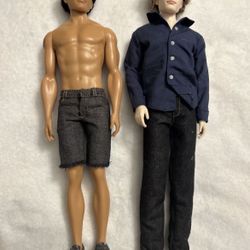 The Twilight Saga: New Moon - Jacob & Jasper 2009 Mattel  Barbie Dolls  (B5)
