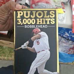Albert Pujols 3000 Hits Bobblehead
