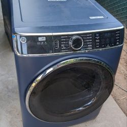GE UltraFresh Smart Washer & Dryer Set – Sapphire Blue