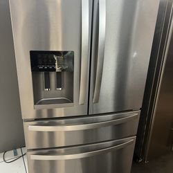 Whirlpool 4 Door Refrigerator Stainless Steel 2024