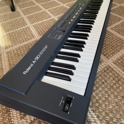 Roland A-30 MIDI Keyboard Controller 76 Keys..  Fully Functional (can hear the spring on one of the keys but key is still working)  Cosmetically in Go