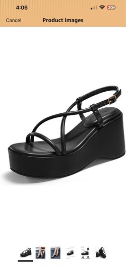 Size 7 Platform Wedge Heels
