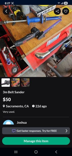 3m Belt Sander