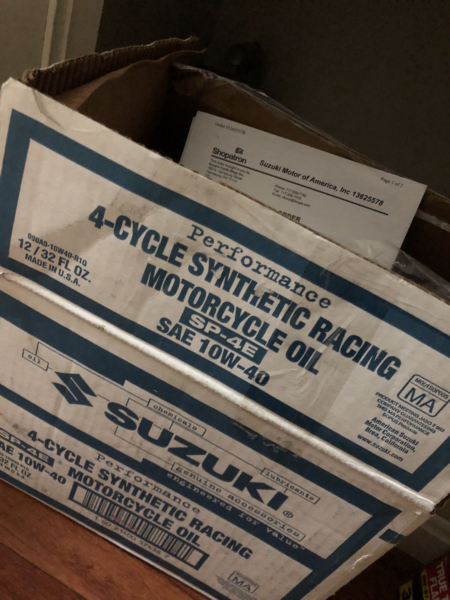 Suzuki 10w-40 Racing Oil