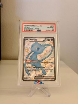 Shiny Mew EX Paldean Fates