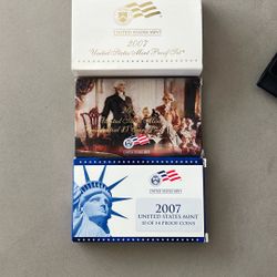 United States Mint 2007 mint proof set
