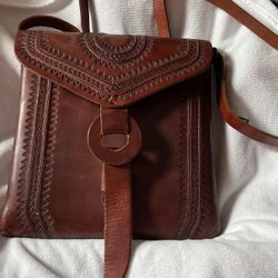 leather sachel 