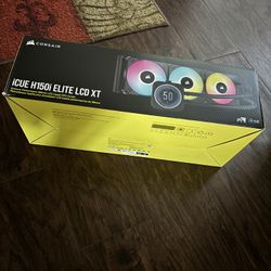 Corsair CPU Cooler 360mm LCD READ DESCRIPTION BRAND NEW!! PICK UP ONLY NO TRADE 💲140 👉FIRM ON PRICE👈