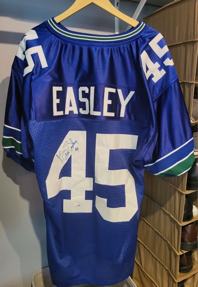 Kenny Easley Jersey - Autographed