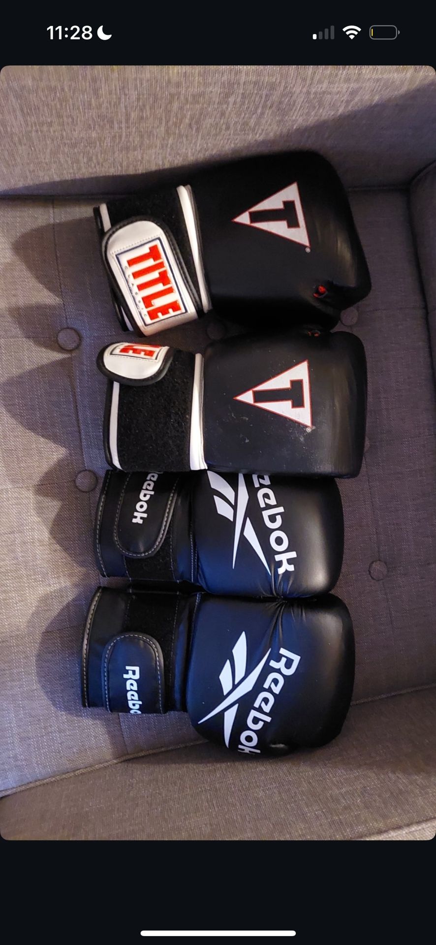 Reebok Boxing Gloves