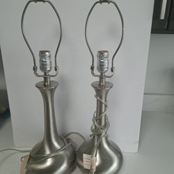 SILVER LAMPS