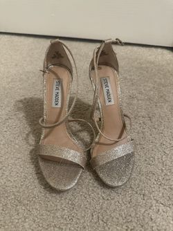 Gold Sparkle Heels