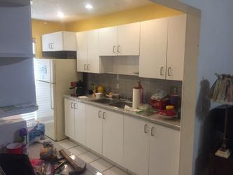 Kitchen cabinets