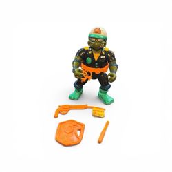 Vintage Teenage Mutant Ninja Turtles Figures with Accessories