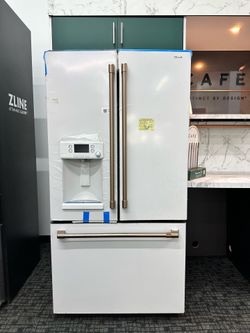 GE CAFÉ 36” MATTE WHITE FRENCH DOOR FRIDGE ✨WARRANTY✨DELIVERY✨