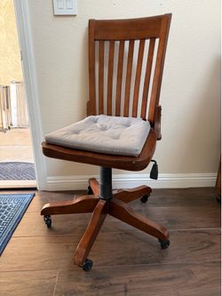 Solid Wood Desk Chair