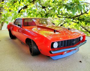 Losi RC Car 1/10 1969 Chevy Camaro V100 AWD Brushed RTR Battery and Charger  Not Included
