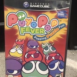Puyo Pop Fever Nintendo GameCube 