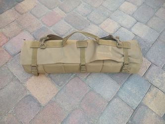 Max-Ops Padded Roll-Up Shooting Mat (Tan)