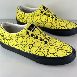 Airwalk Shoes Sneakers Smile Smiley Face Yellow Men's US 7,5 - New witout box