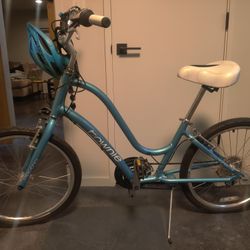 Practically Brand New Blue Touring Bike 