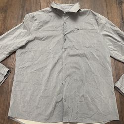 Men’s Gray Outdoor Long Sleeve Shirt Size XL By All In Motion #8