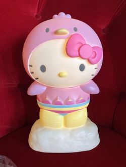 Hello Kitty Easter Blow Mold NWT