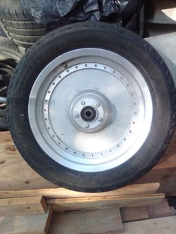 front wheel Dunlop d402f Harley Davidson