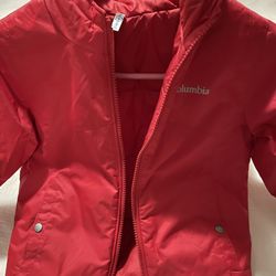  Columbia Snow Jacket - Pink Reversible