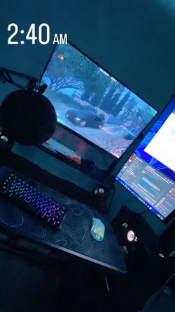 Gaming Setup Accessories Part Out 