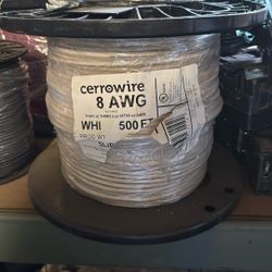 CERROWIRE 8 AWG WHI 500 FT