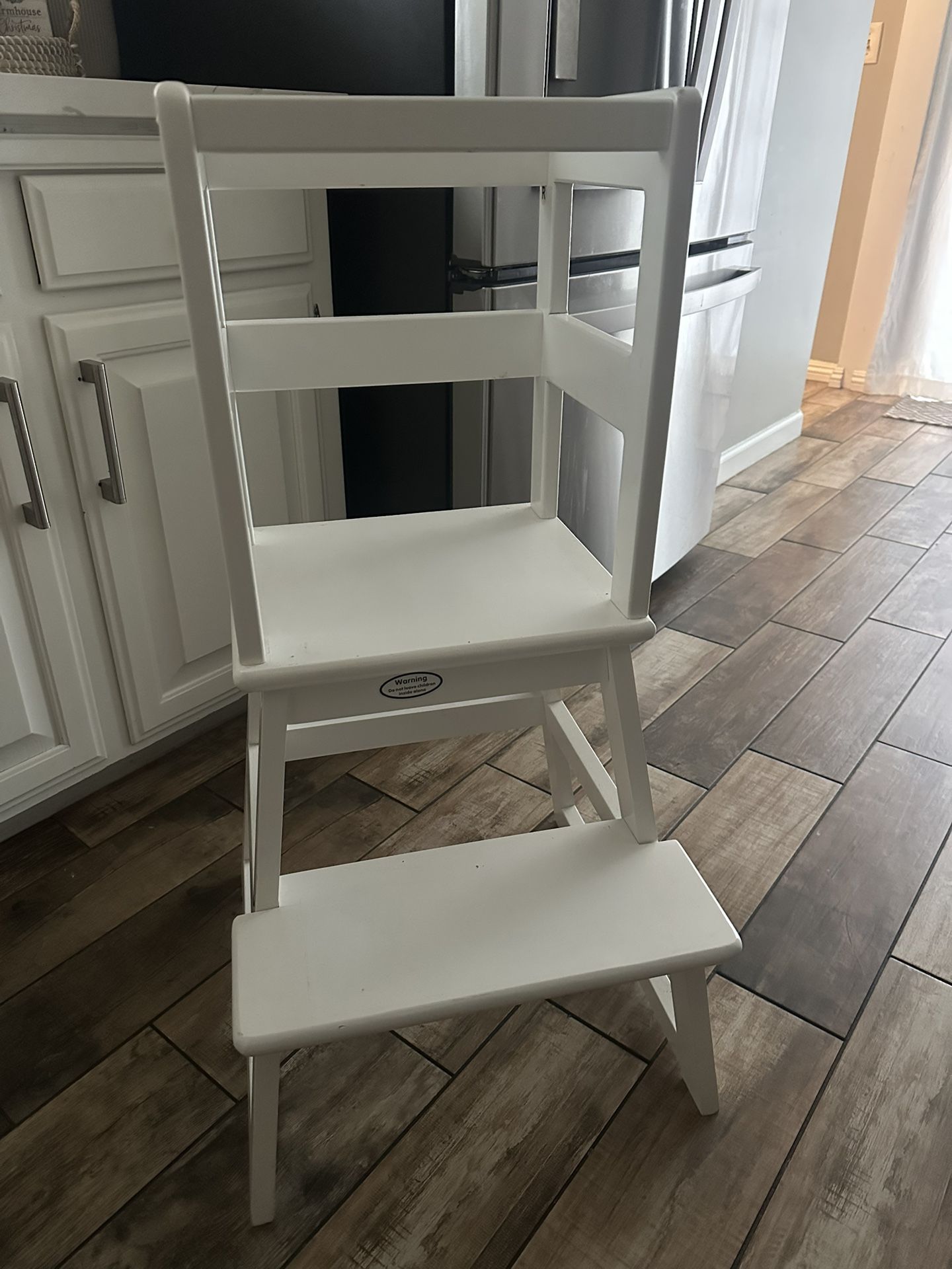 Wooden counter Stool For toddler 