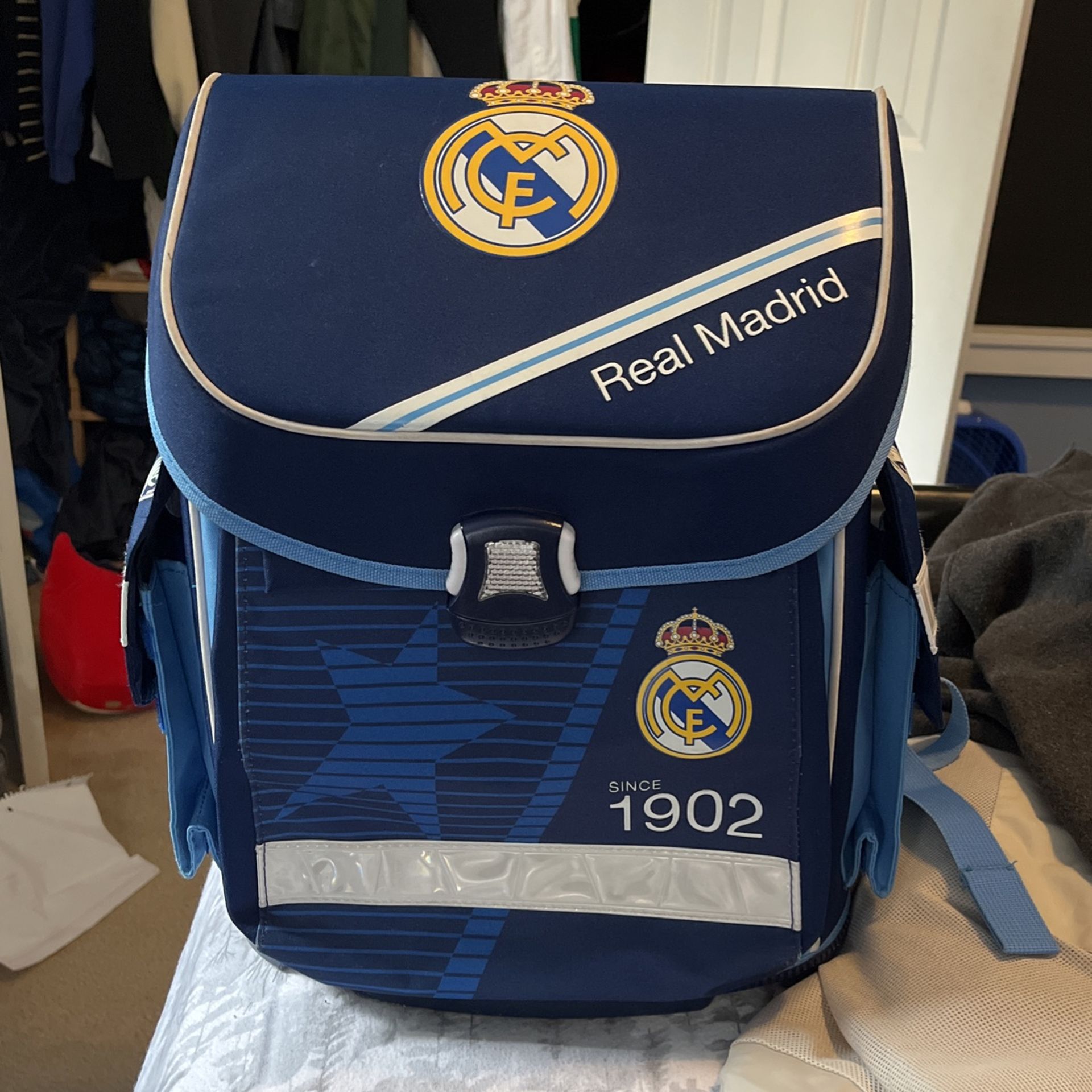 Blue Real Madrid Backpack