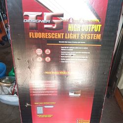 Hydro Farm T5 Designer High Output Fluorescent Light System 4'8" Tube Fixture