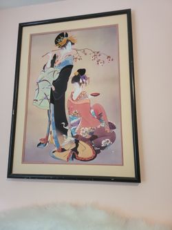 Vintage EMBROIDERED JAPANESE SPRING ONAS.  ORIGINAL DESIGN