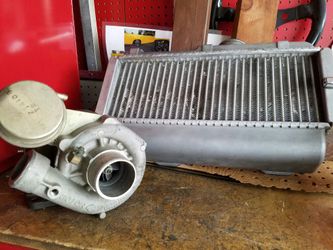 Nissan Turbo, intercooler And Blowout Valve