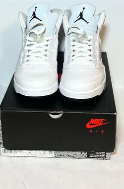 Jordan 5 White Metallic | 10 MEN