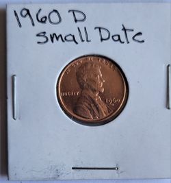 1960 D Lincoln Penny DDO Small Date