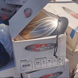 New Dot Helmets All Sizes 