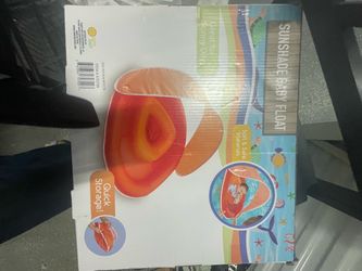 Sunshade baby float