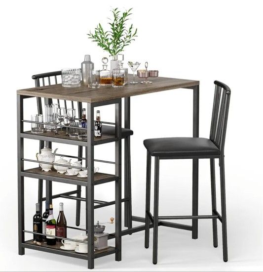 Gizoon Dining Table Set for 2